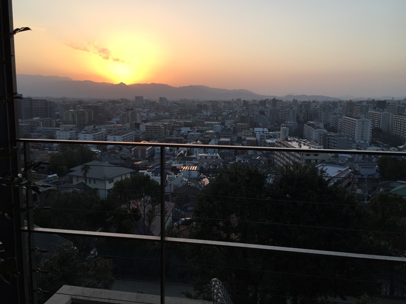 アゴーラ福岡山の上ホテル＆スパ　客室からの眺め